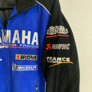 Black and Blue Yamaha Fleece Men's Medium