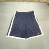 Navy and White Nike Basketball Sport Shorts Men's XXL