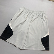 Black and Grey Jordan Sport Shorts Men's Large