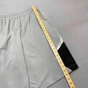 Black and Grey Jordan Sport Shorts Men's Large