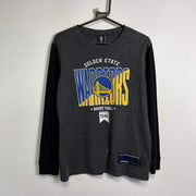 Grey NBA Golden State Warriors Sweatshirt Youth's XL