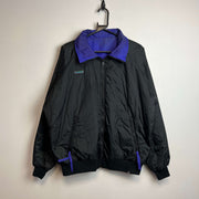 Black and Purple Columbia Reversible Jacket Men's Large