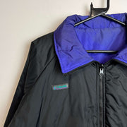 Black and Purple Columbia Reversible Jacket Men's Large