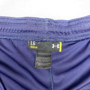 Navy and White Under Armour Sport Shorts Men's Large