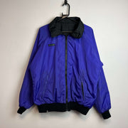 Black and Purple Columbia Reversible Jacket Men's Large