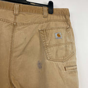Brown Carhartt Workwear Carpenter Shorts W40