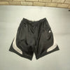 00s Black and Grey Adidas Sport Shorts Men's Large