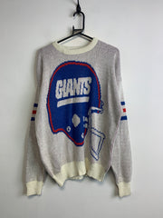 Grey NFL Giants Crew-neck Jumper Men's XL