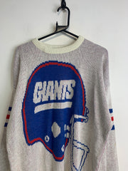 Grey NFL Giants Crew-neck Jumper Men's XL