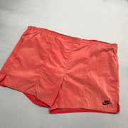 00s Peach Nike Running Sport Shorts Men's XXL