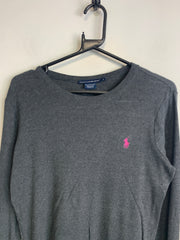 Grey Ralph Lauren Sport Sweatshirt Men's Large