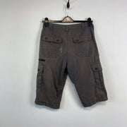 Grey Cargo Shorts W32