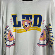 White LTD L.A Hearts Sweatshirt Medium