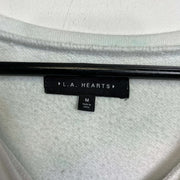 White LTD L.A Hearts Sweatshirt Medium