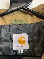 Reworked Multicolour Carhartt Workwear Jacket Men's Large