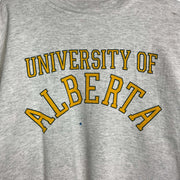 Vintage Grey University College Sweatshirt Small