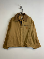 Reworked Beige Carhartt Workwear Jacket Men's Large