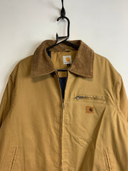 Reworked Beige Carhartt Workwear Jacket Men's Large