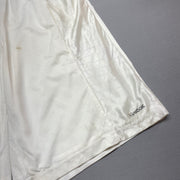 White Reebok Basketball Sport Shorts Women's Large