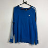 Blue Adidas Sweatshirt Medium