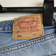 Blue Levi's 501 Jeans W33