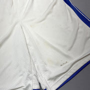 White and Blue Under Armour Sport Shorts Men's Medium