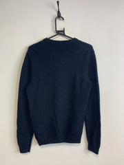 Navy Timberland Wool Chunky Knitwear Jumper Men's Small