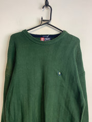 Green CHAPS Knitwear Jumper Men's Large