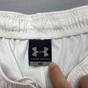 White Under Armour Sport Shorts Women's Medium