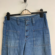 Blue Wrangler Bootcut Jeans W28