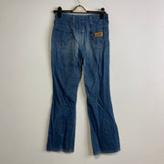 Blue Wrangler Bootcut Jeans W28