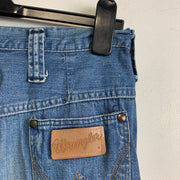 Blue Wrangler Bootcut Jeans W28