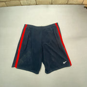 Navy and Red Nike Dri-Fit Sport Shorts Men's Small