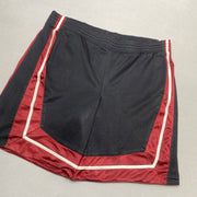 Vintage 90s Black and Red Reebok Sport Shorts Men's Large