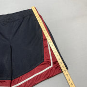 Vintage 90s Black and Red Reebok Sport Shorts Men's Large