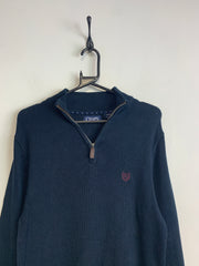 Naby CHAPS 1/4 Zip-up Jumper Men's Small