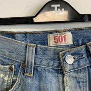 Blue Levi's 501 Jeans W32