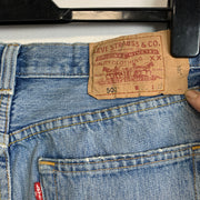 Blue Levi's 501 Jeans W32