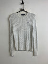 White Ralph Lauren Knitwear Jumper Women's Medium