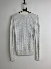 White Ralph Lauren Knitwear Jumper Women's Medium