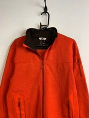 Orange Arcteryx Sweater Jacket Men's Medium