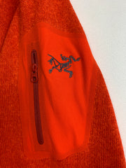 Orange Arcteryx Sweater Jacket Men's Medium