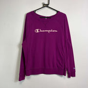 Purple Champion Sweatshirt Large