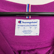 Purple Champion Sweatshirt Large