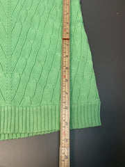 Green Ralph Lauren V-neck Knitwear Jumper women's XS