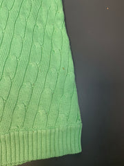 Green Ralph Lauren V-neck Knitwear Jumper women's XS