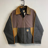 Reworked Multicolour Carhartt Workwear Jacket Women's XL