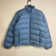 Blue Patagonia Down Puffer Jacket Women's Small