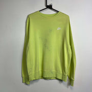 Green Nike Sweatshirt Medium