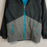 Black and Grey North Face Jacket Boy's Large